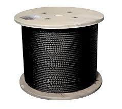CABLE DE ACERO 1 3/8"Ø TIPO BOA NEGRO (ML) - IMPORT